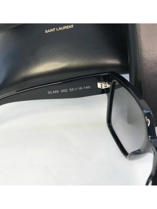 New  - ? Authentic Saint Laurent Black Grey Sunglasses SLM9 main image 5